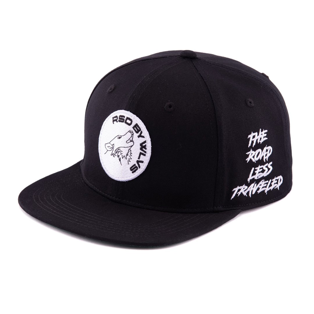 Road Less Traveled Snap Back Black