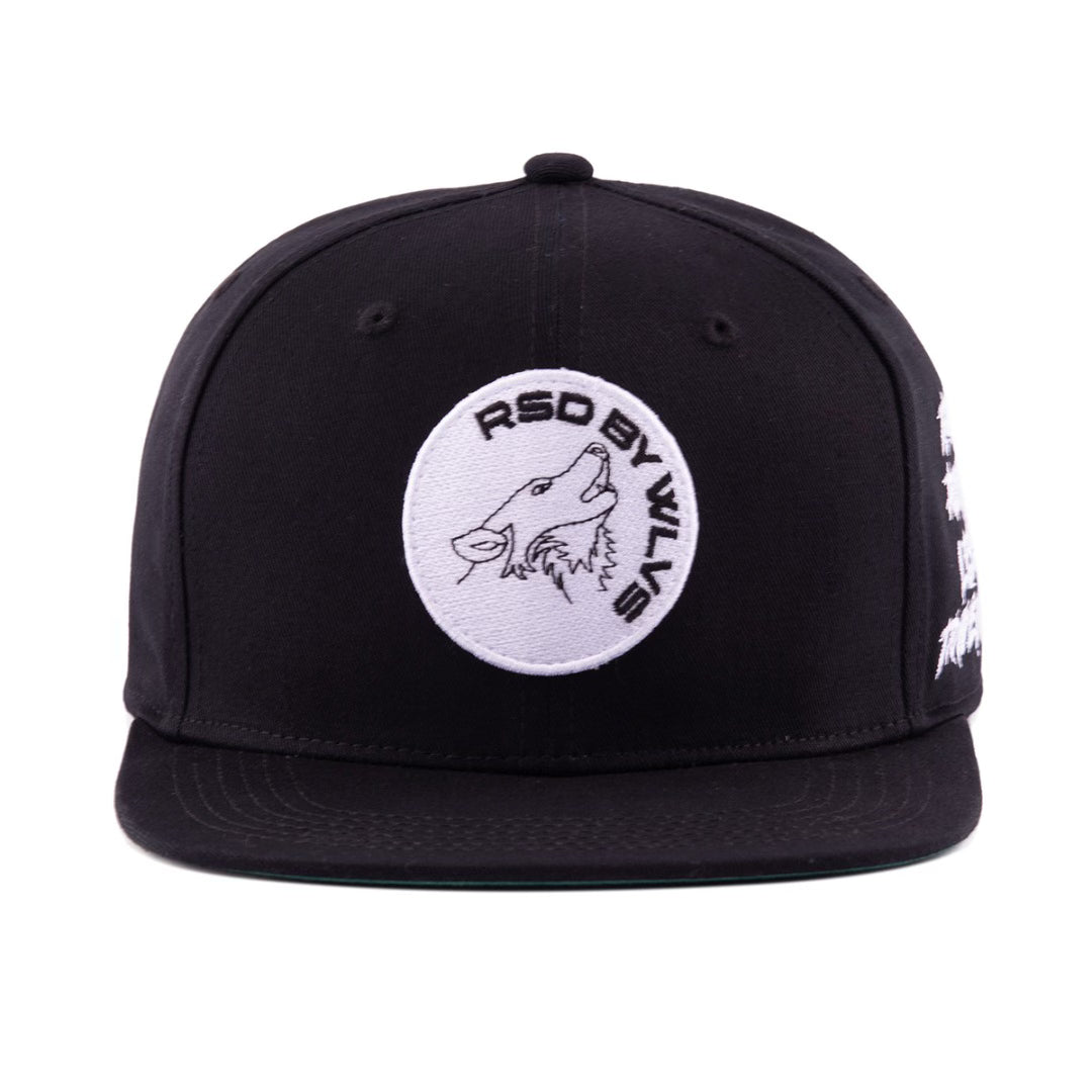 Road Less Traveled Snap Back Black